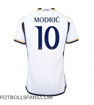 Real Madrid Luka Modric #10 Replika Hemmatröja 2023-24 Kortärmad